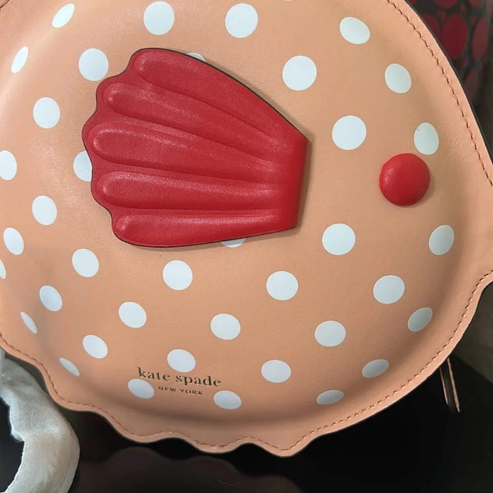 RESERVED Kate Spade NWT Puffy Puffer Fish Crossbody - Picture 3 of 11